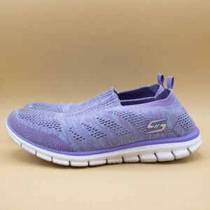 Skechers Ultra Flex Harmonious Purple Slip On Shoes 23451 Women's Size 8